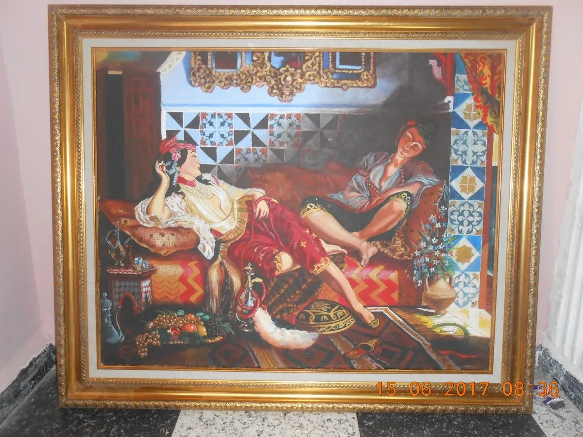 les fumme d'alger, œuvre de Boubakeur Art