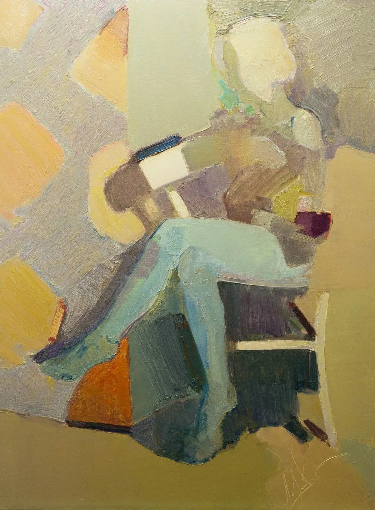 "The one who left", artwork by Yevheniy Lozovoy