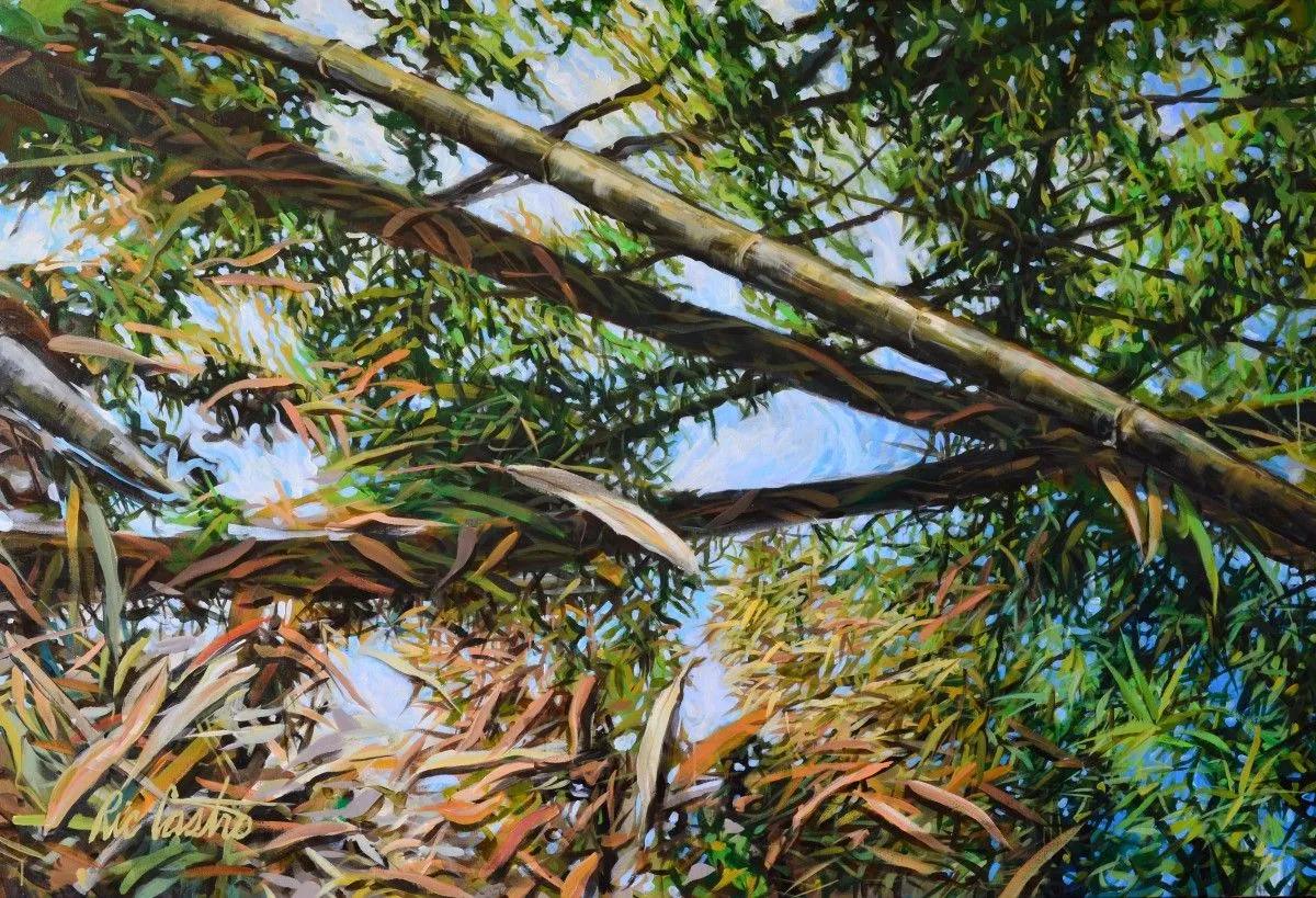 Bamboo Mirror Sky, œuvre de Ric Castro
