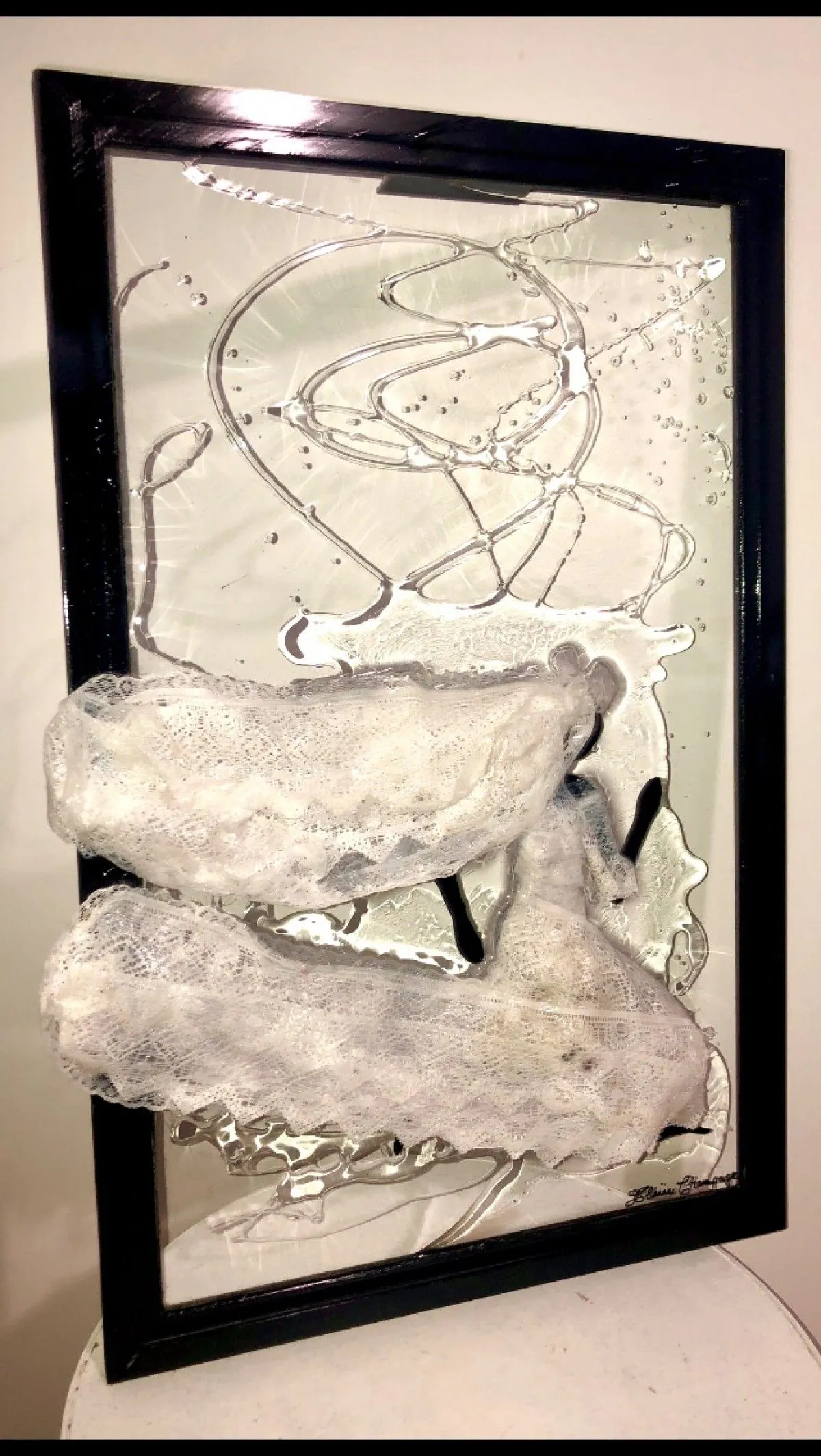 La run away bride, artwork by Claire Champagne