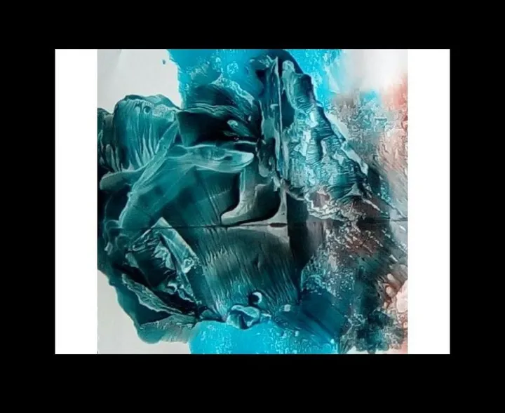 plavetnilo  (blue), œuvre de Spomenka Stupar Vrhovac