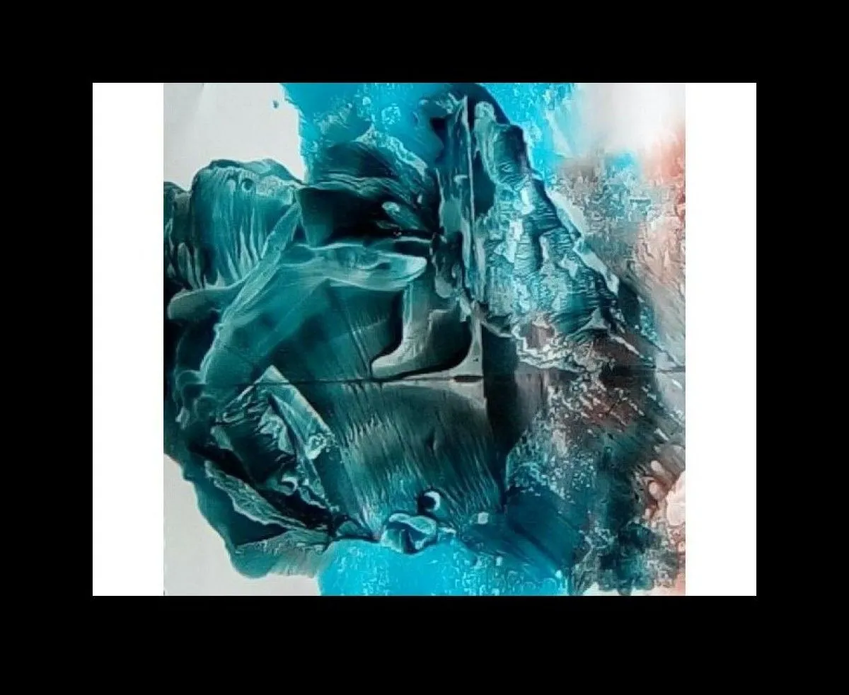 plavetnilo  (blue), œuvre de Spomenka Stupar Vrhovac