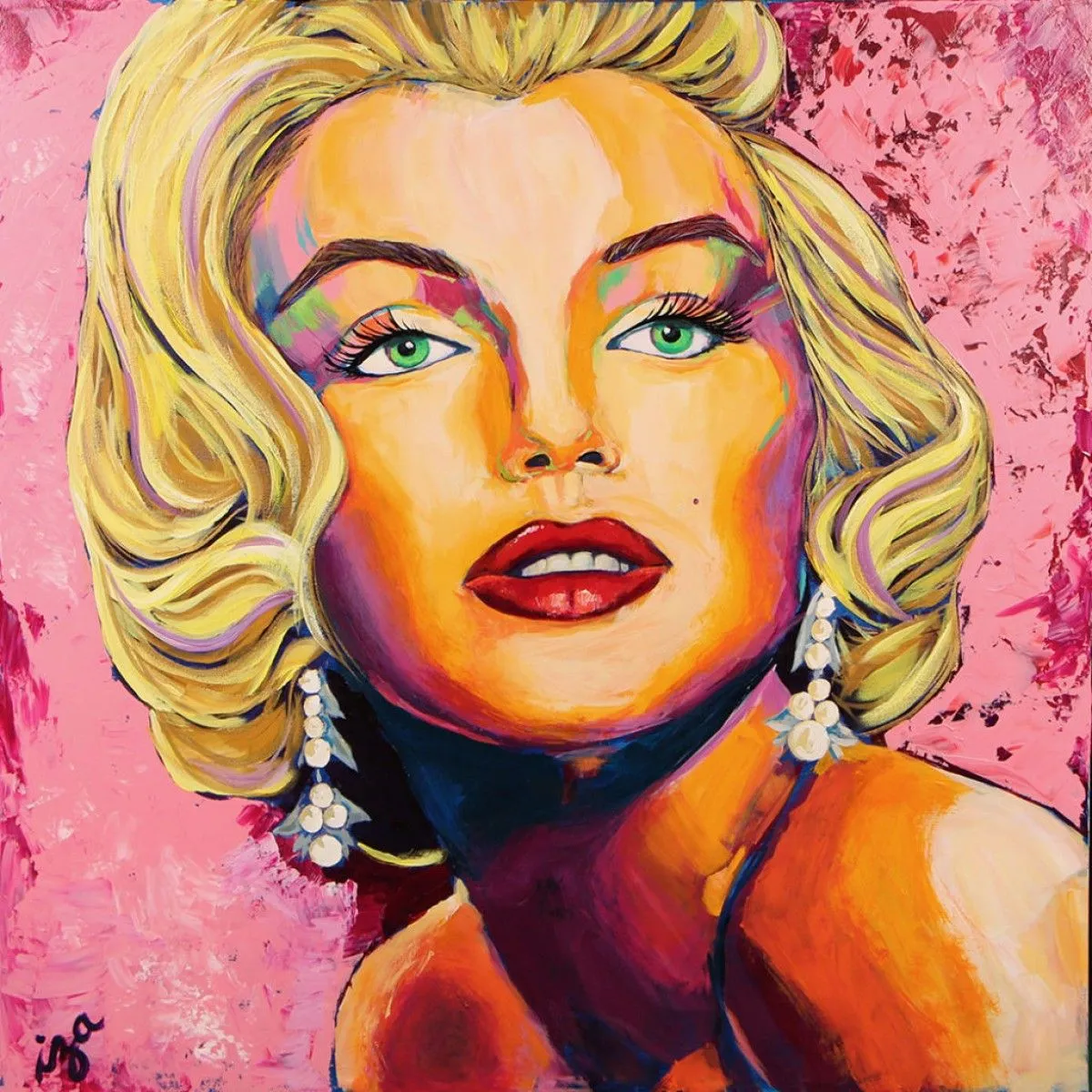 Marilyn, artwork by Isabelle Castilloux