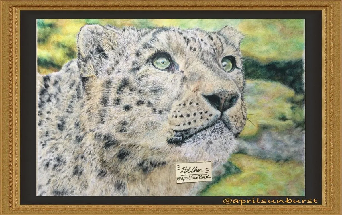 Snow Leopard, œuvre de april chan