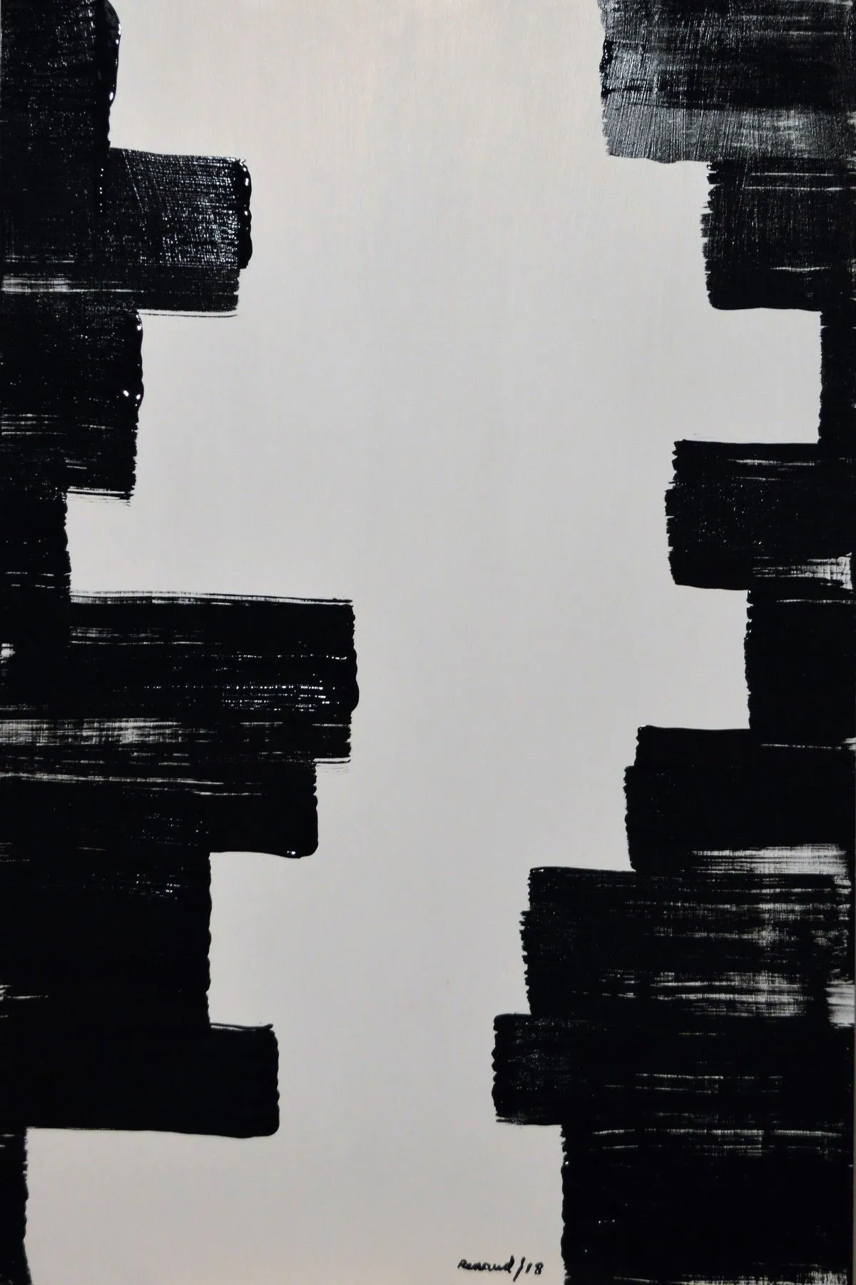 Composition 18-10, artwork by Marcel Renaud