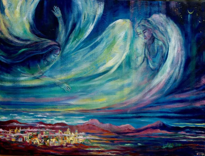 angels, œuvre de virginia filip