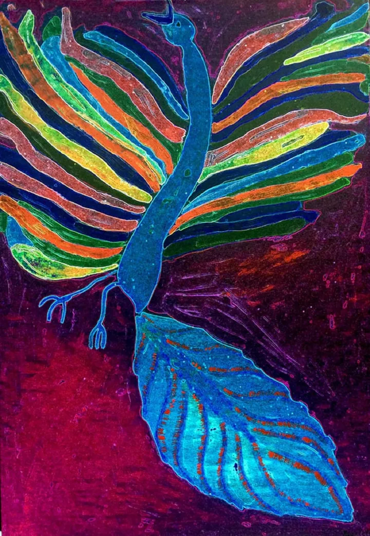 Bennu, artwork by Zazulete Anuca Romanta Ion