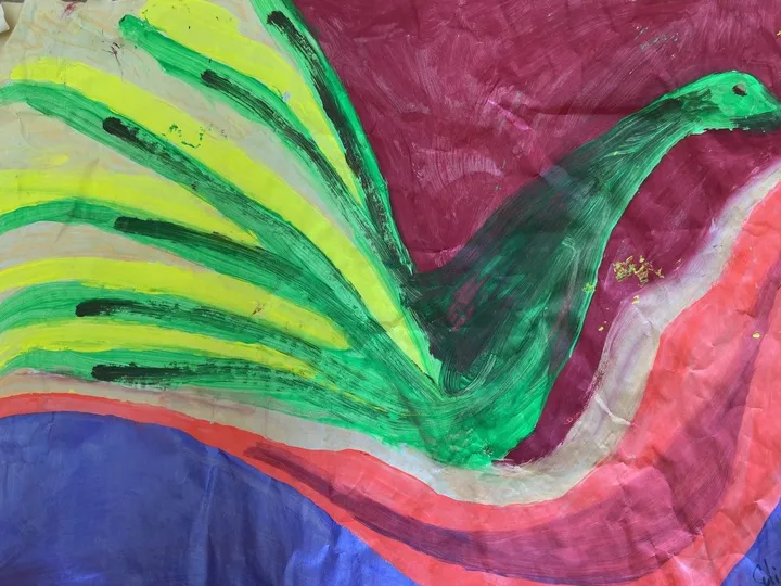 L'oiseau, œuvre de Céline Marcoux