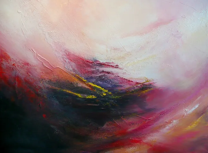 Terre rouge no 2, œuvre de Denise Cloutier
