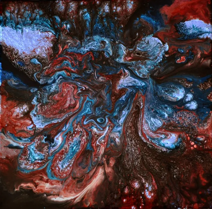La naissance du pheonix, œuvre de Nathalie Dupuis