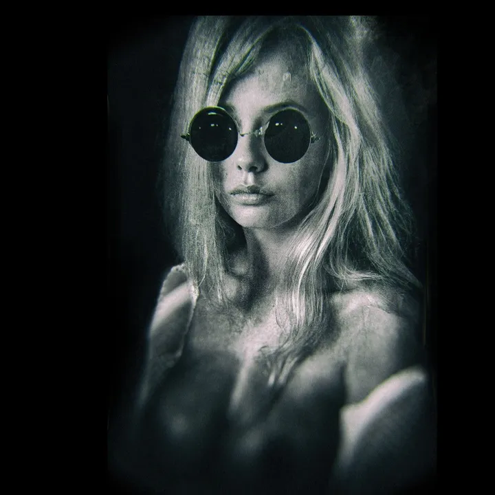 blindness, artwork by Cornel Gingarasu