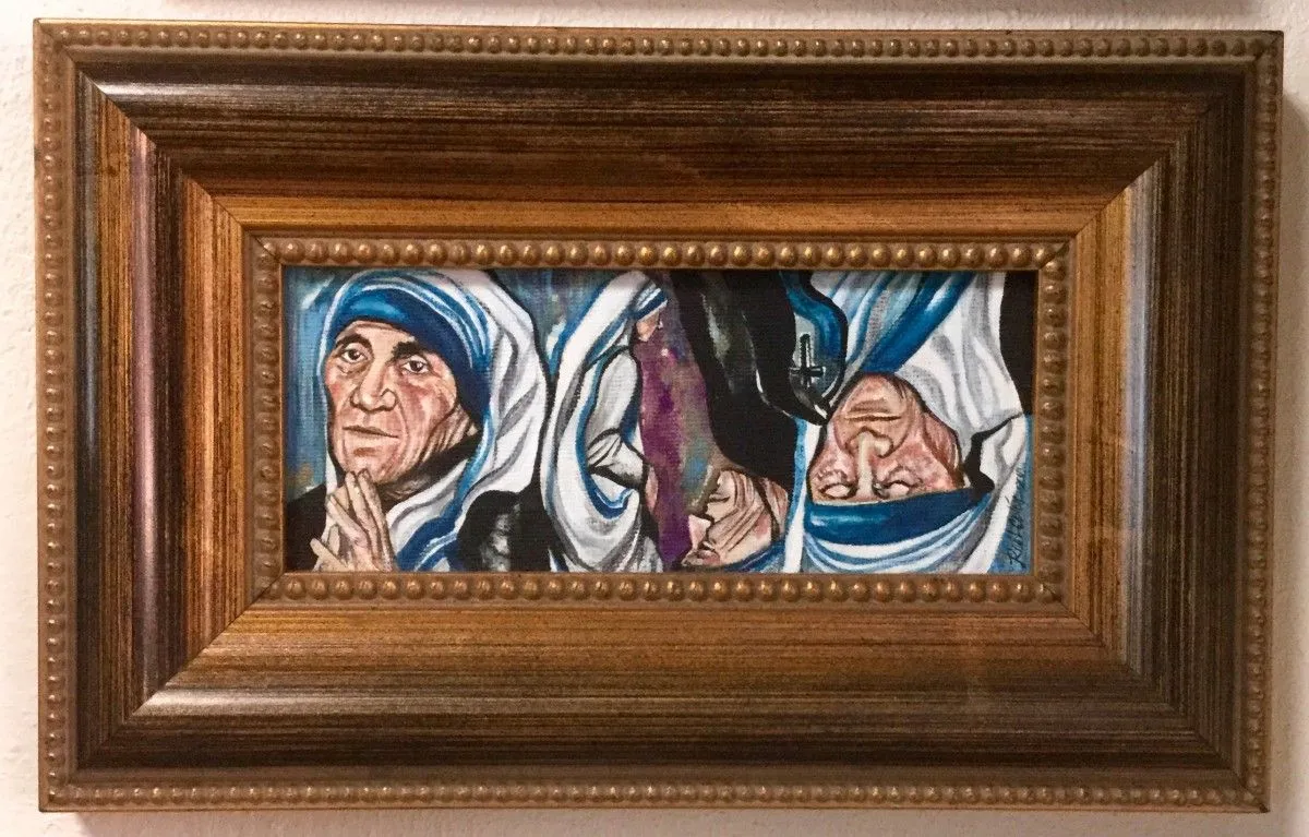 Mother Theresa, œuvre de Raul Colon