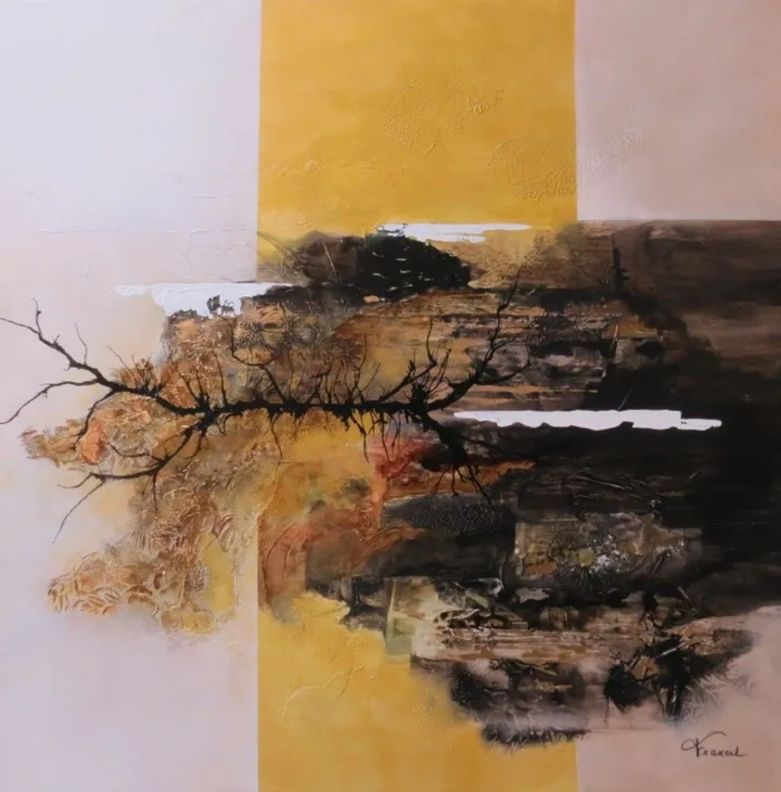 Les Marais 1, œuvre de France Lamontagne