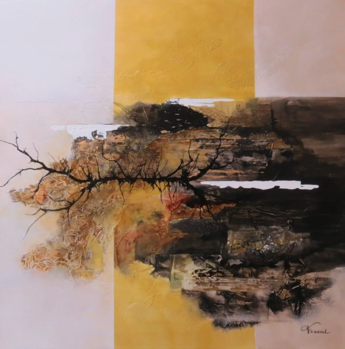 Les Marais 1, artwork by France Lamontagne