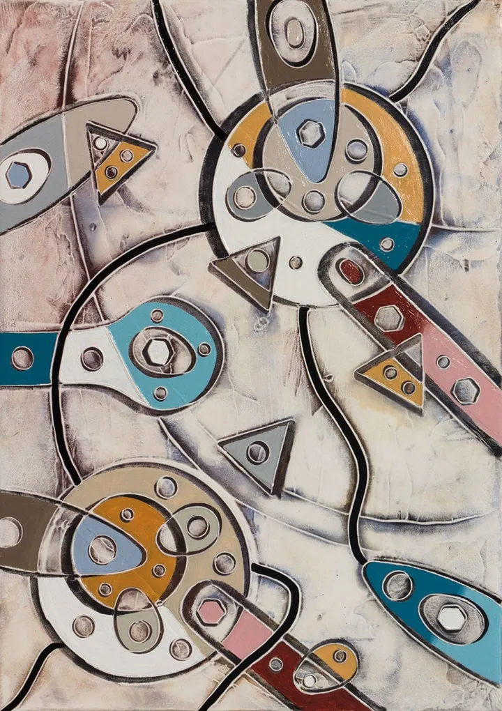 Chimica astratta, œuvre de Andrea Benetti