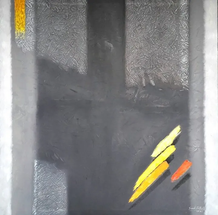 CROSSING II, artwork by saadi babely