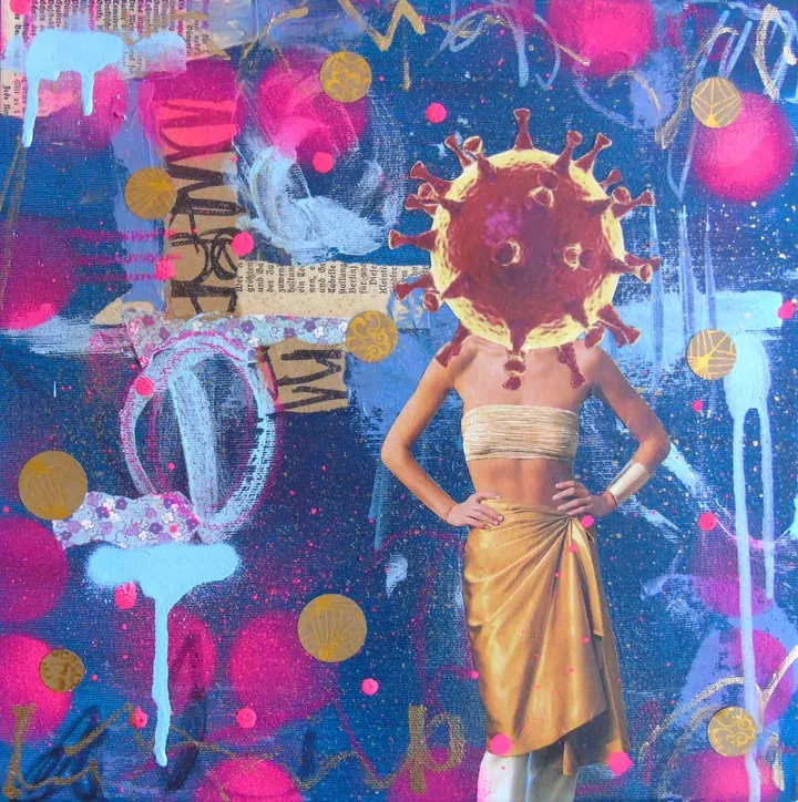 Planet Corona, œuvre de Lorette C Luzajic