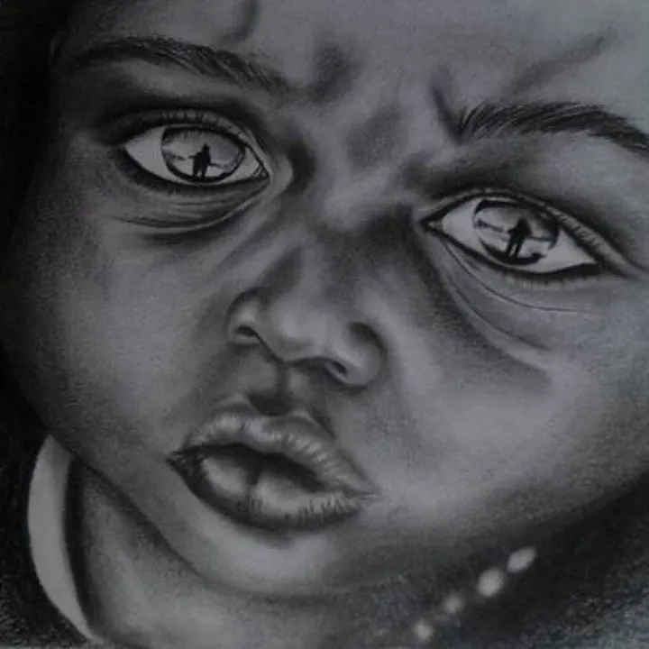 eyes are mirror of soul, œuvre de BI BI