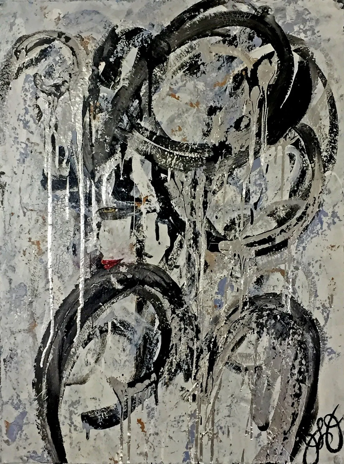 masked queen 2., artwork by Jason Lincoln Jeffers