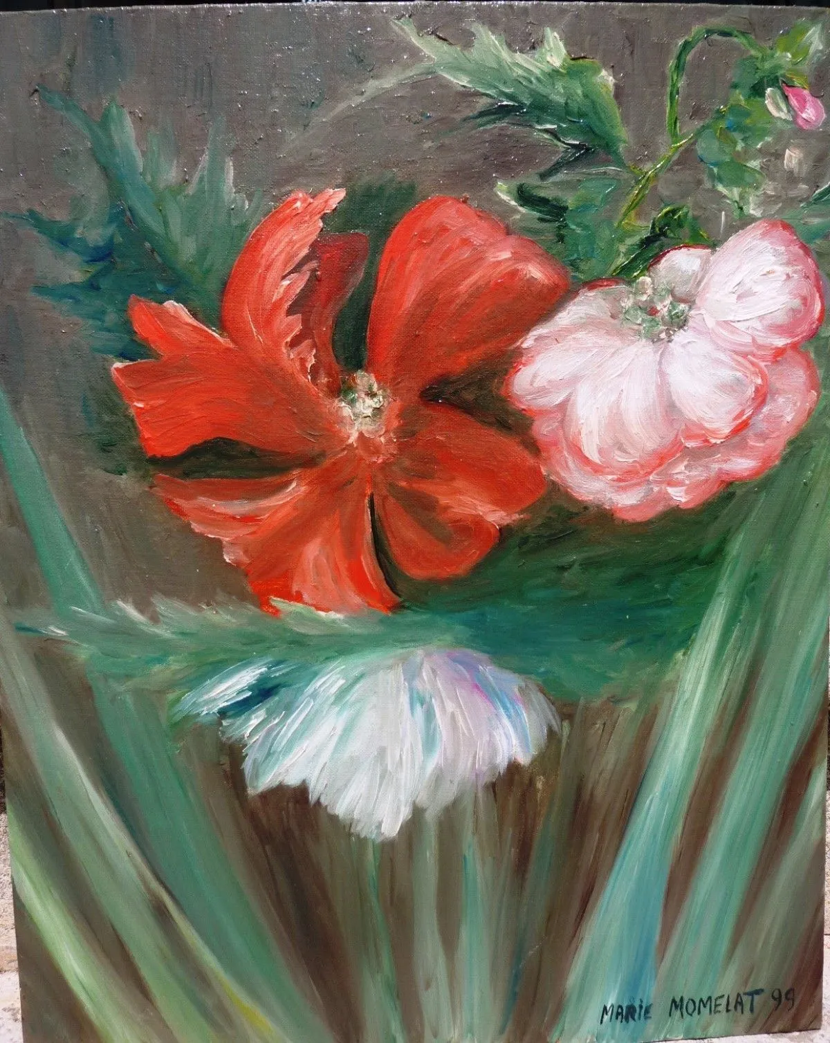 " PAVOTS 2 ", artwork by marie momelat