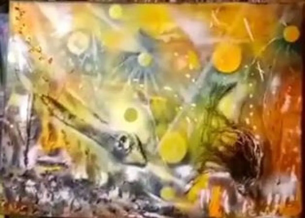 Invasion planétaire, œuvre de Viviane RINCK