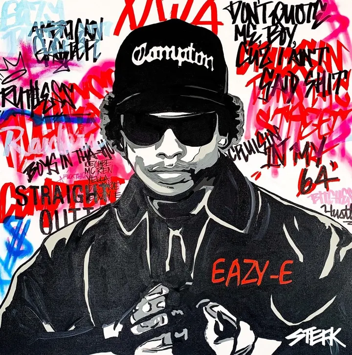 Eazy-e, œuvre de Stéfanie Kearns