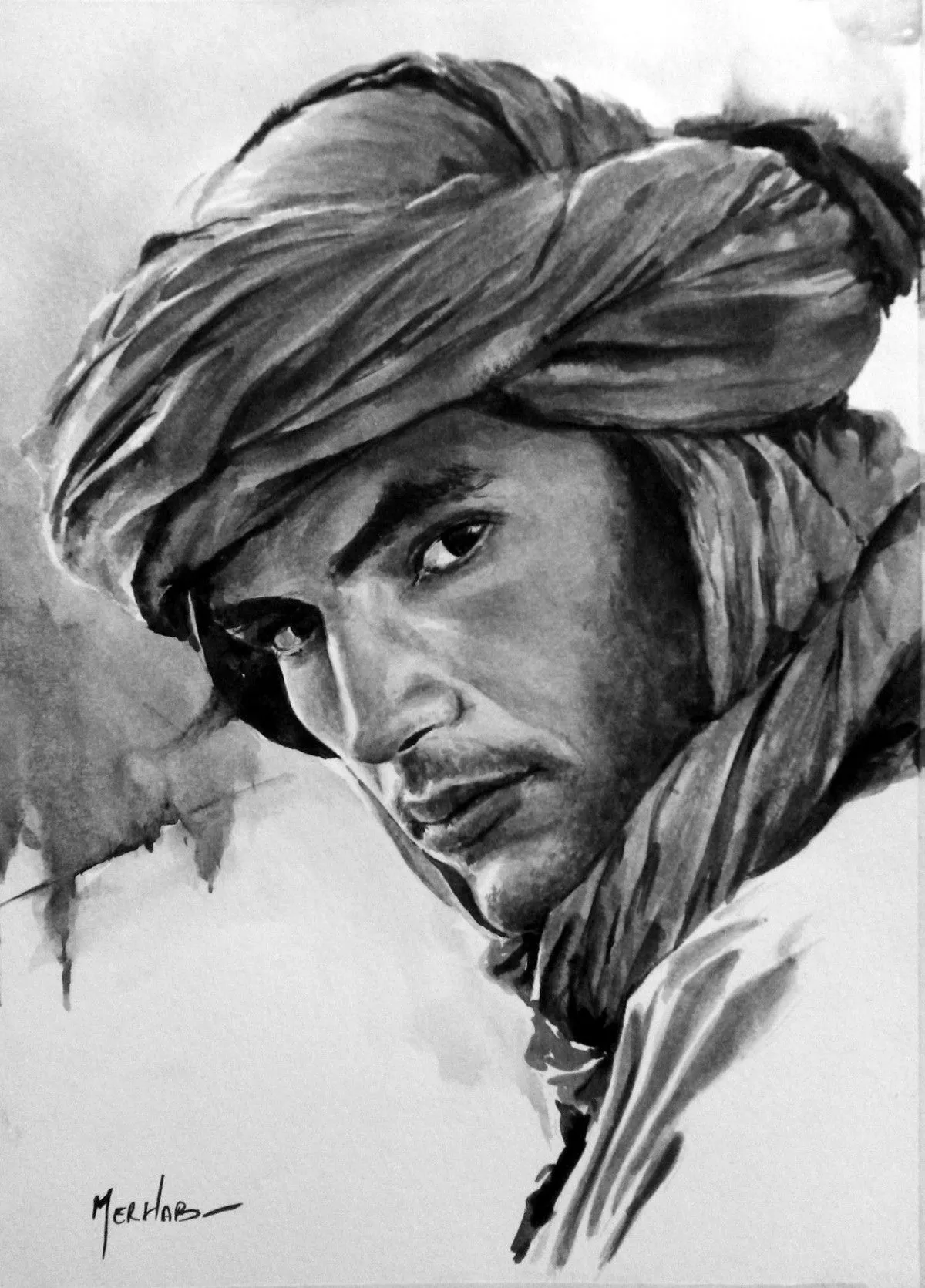 Nomad, œuvre de Djelloul Merhab