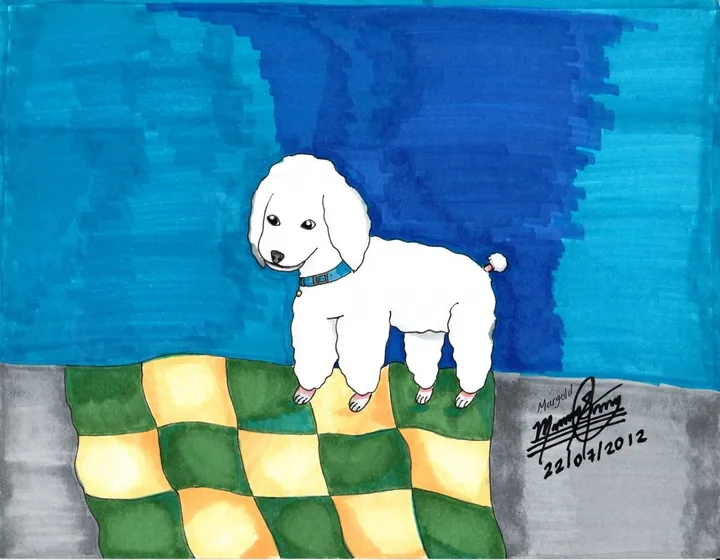 Inqui the pet, artwork by Margold Reina