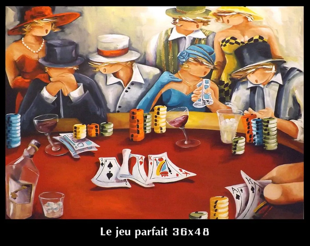 Le jeu parfait, œuvre de Marc Galipeau