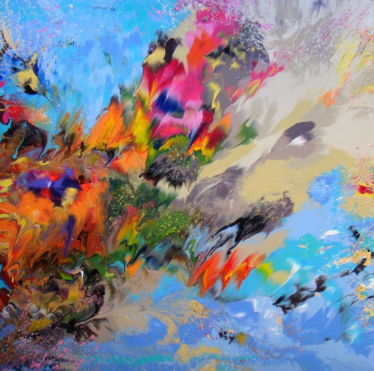 Spring composition, œuvre de IRINI KARPIKIOTI