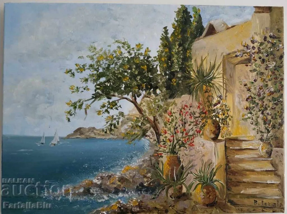 Dolce vita, artwork by Ventseslava Genkova