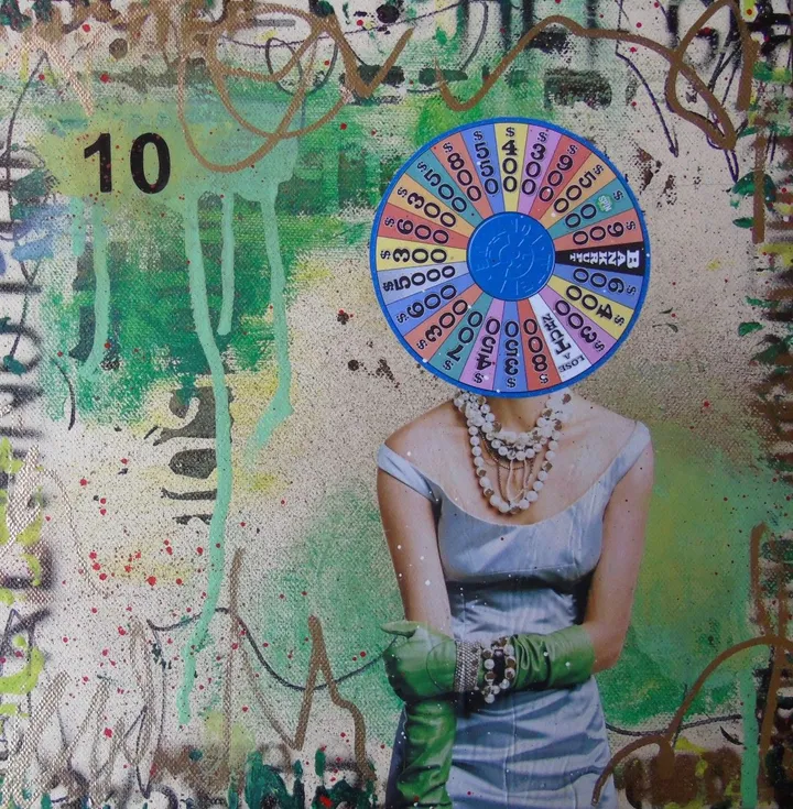 Wheel of Fortune, œuvre de Lorette C Luzajic