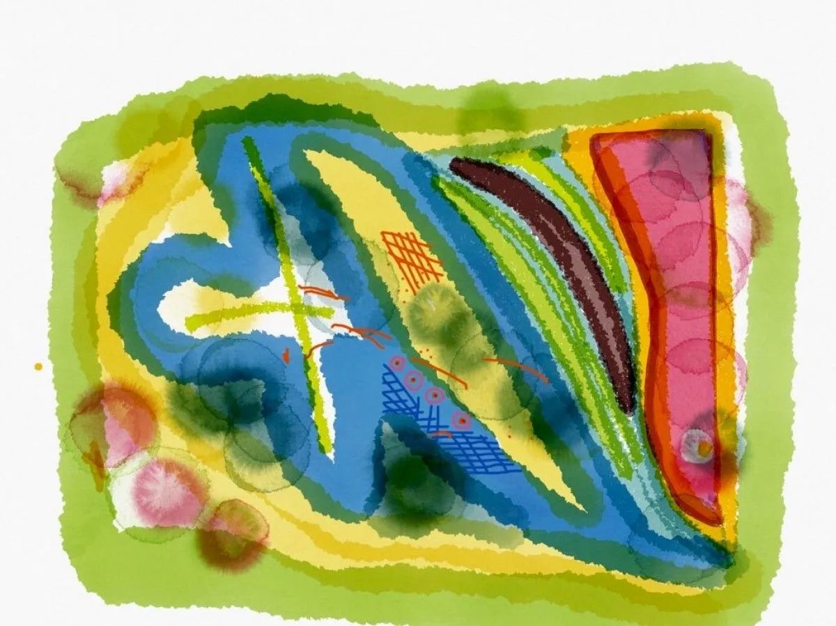 Why not? -Pourquoi pas?, artwork by Denise Bloomfield