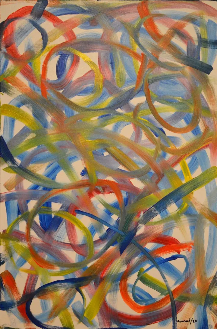 Composition 20-4, artwork by Marcel Renaud