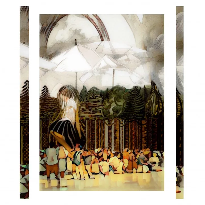 Le visiteur de l'inconscient, artwork by Véronique Mathian