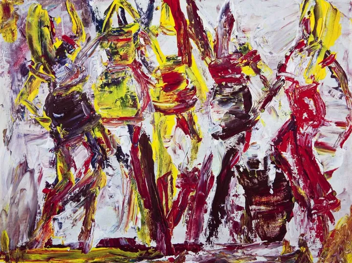 Girls Party, artwork by Akpan Usoroh