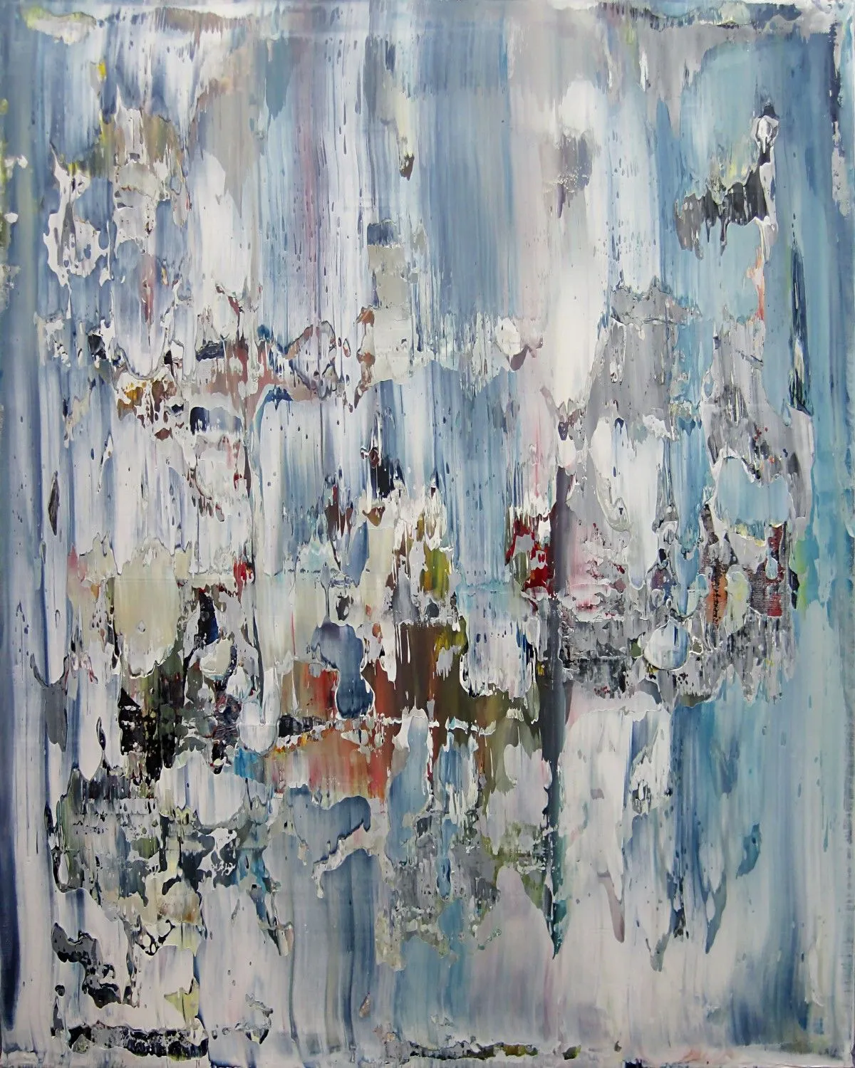 Abstract Blue 1, artwork by Rose Marie Abstracts