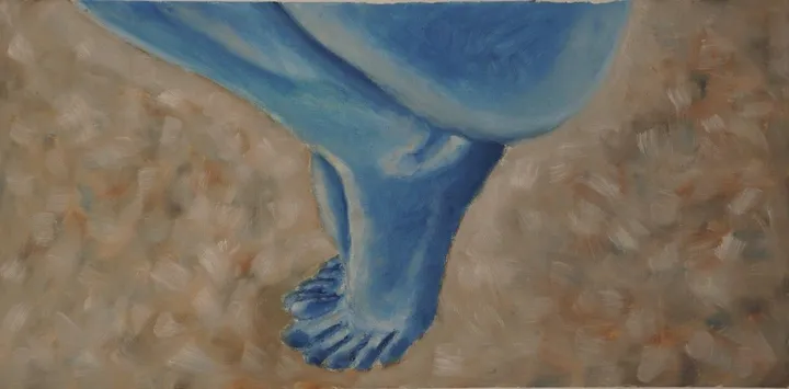 Crouching Smurfette, œuvre de Kenneth Friend
