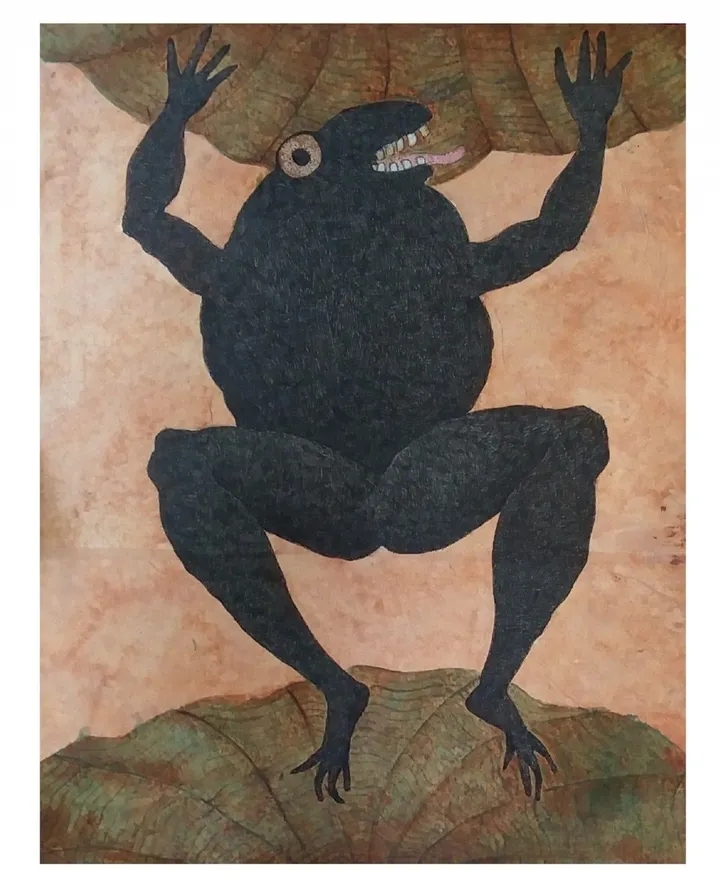 The Frog, œuvre de Ankush Mukherjee
