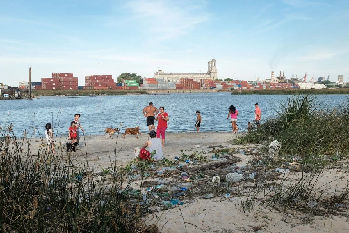 Playita de la Darsena F, œuvre de Martin Gersbsach