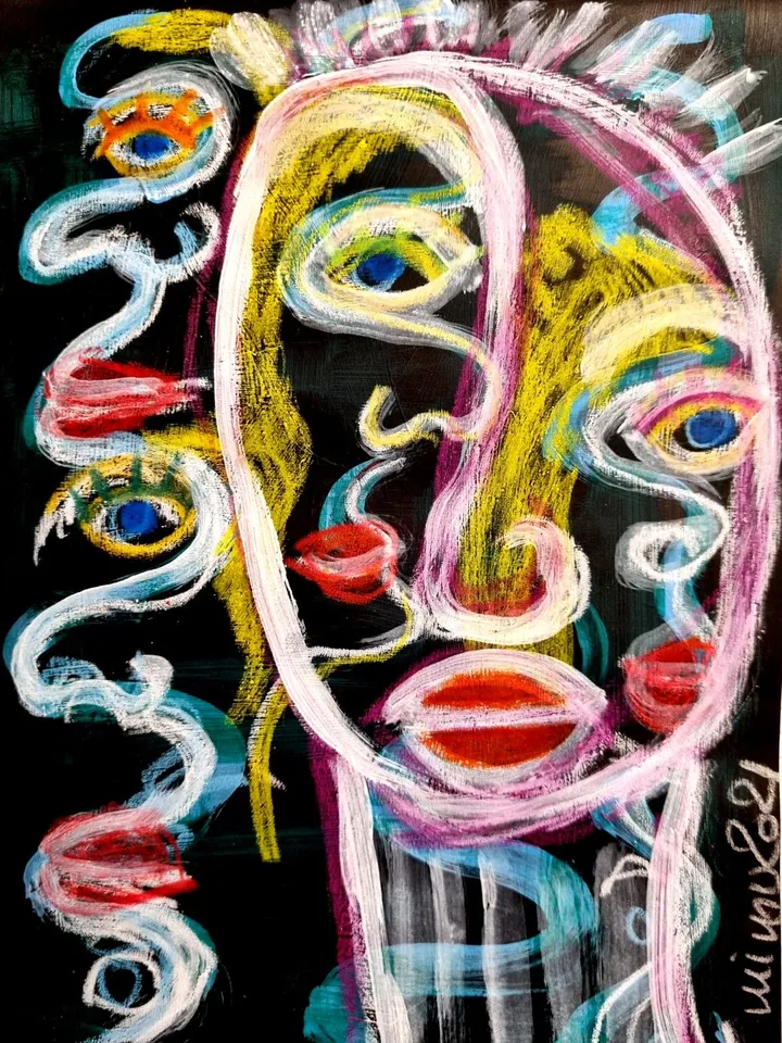 das Vielgesicht - the Many-Faced, œuvre de mimulux patricia no