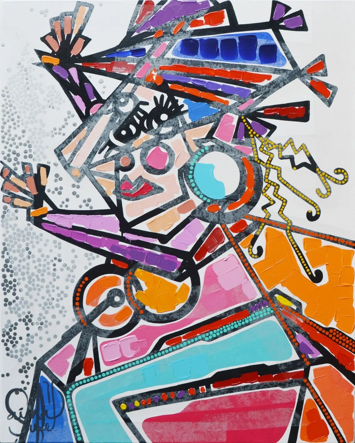 LA DANZANTE, artwork by Aisha Sufé