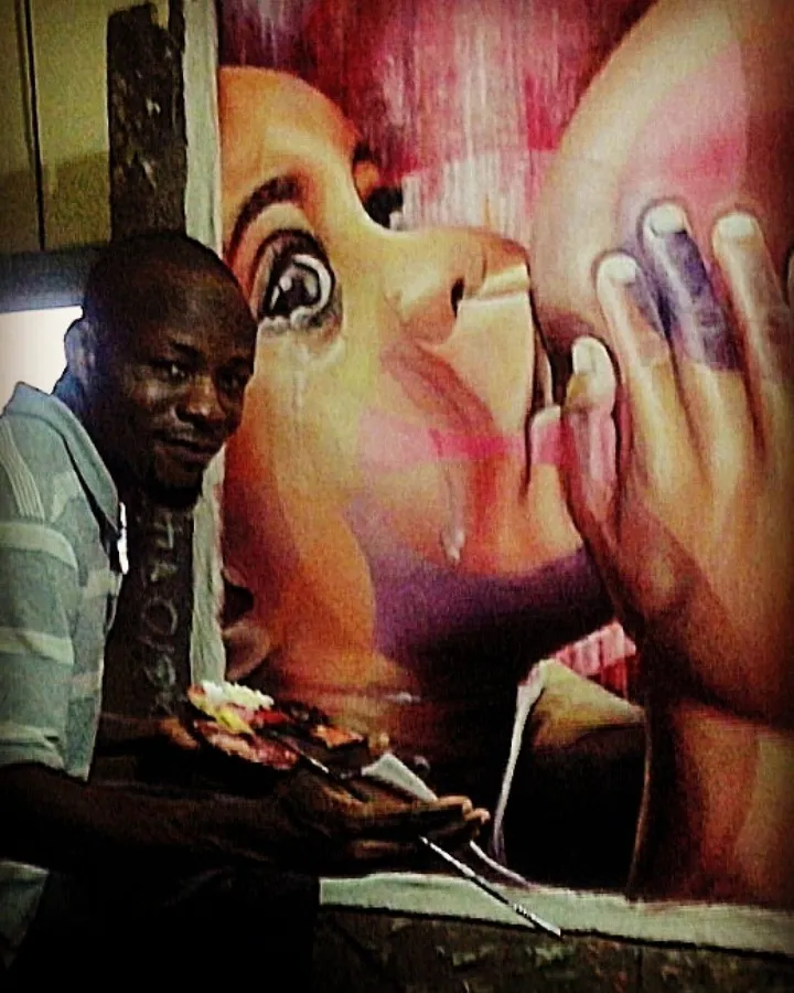 Mama is here!, œuvre de Showqaz Damola