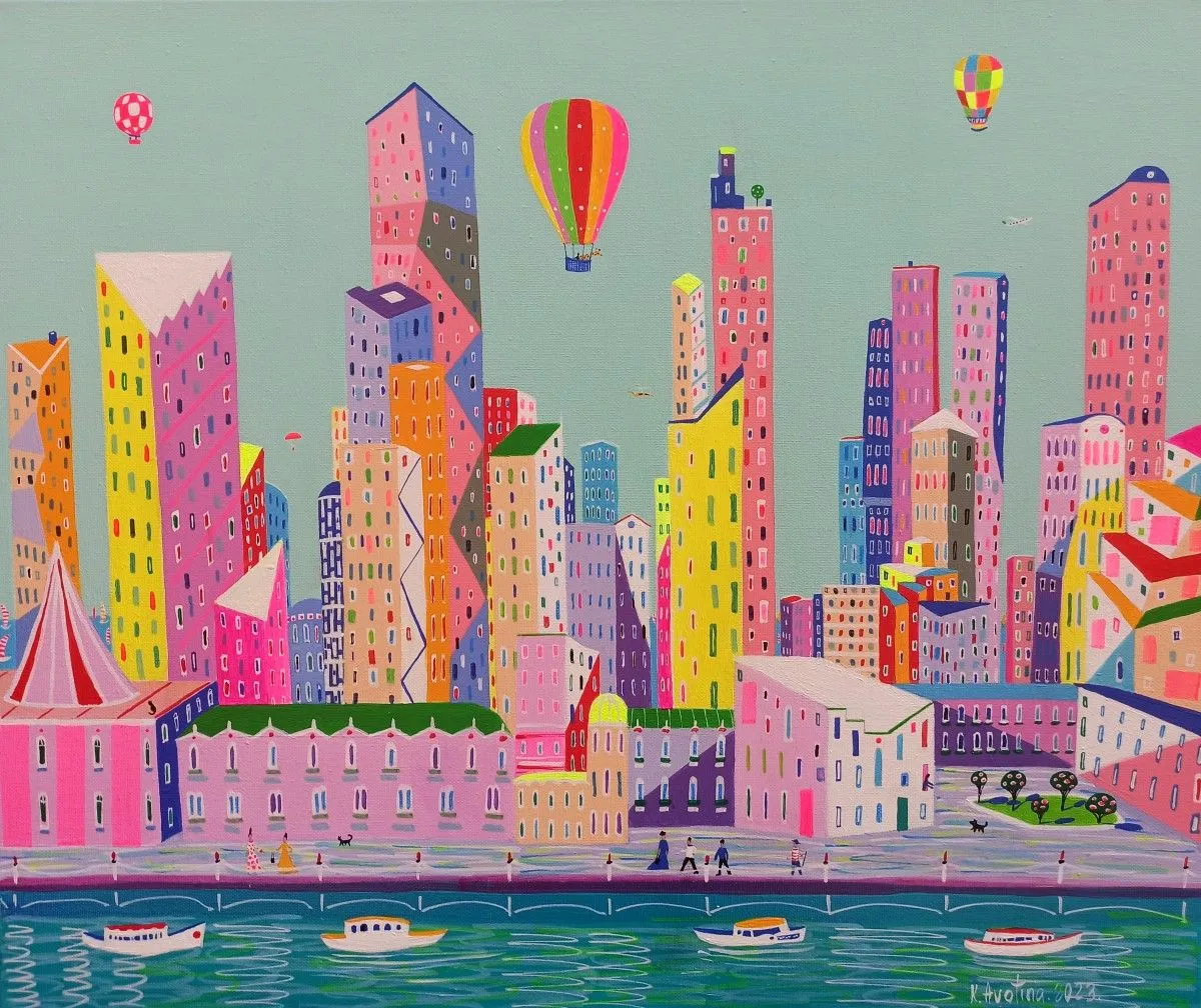 Josephine Arrives In Sydney, artwork by Katrina Avotina
