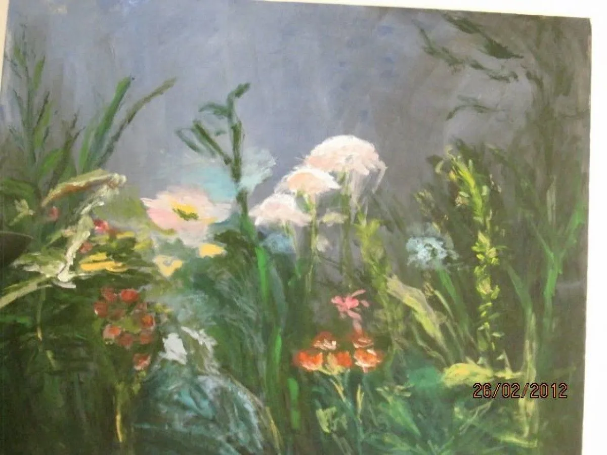 fleurs sous marines, œuvre de YAEL SHIRA