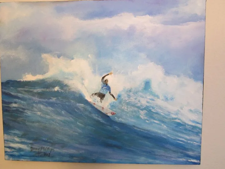 Surfs Up, artwork by doug phillips