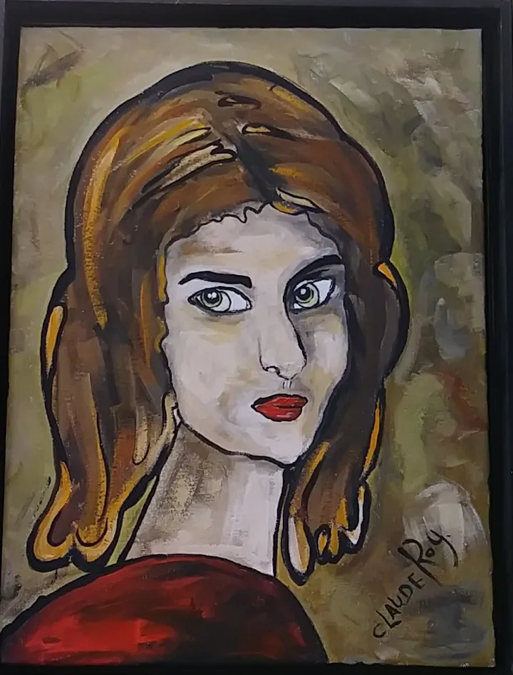 Petite coquine..., artwork by Claudette Roy