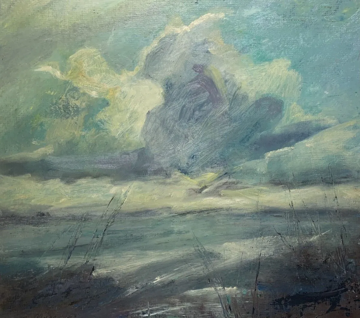 A day of blue, œuvre de Rebecca Manns