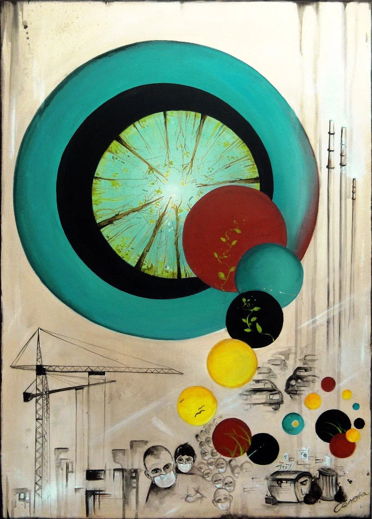 Breathe In 2/16, artwork by Selena Tabakovic