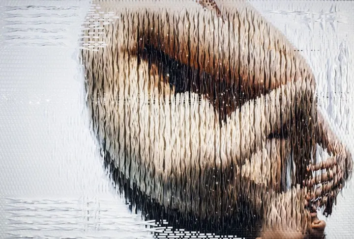 Nude in Studio, artwork by martin rondeau